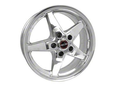 Race Star 92 Drag Star Polished Wheel; 17x7; 22mm Offset
