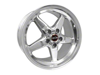 Race Star 92 Drag Star Polished Wheel; 17x9.5; 43.50mm Offset