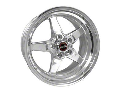 Race Star 92 Drag Star Polished Wheel; 17x9.5; 52mm Offset