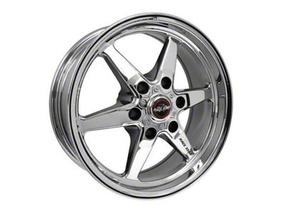 Race Star 93 Truck Star Chrome Wheel; Front Only; 17x7; 0mm Offset