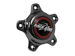 Race Star Short 92 Dark Star Center Cap; Black (Fits Race Star 92 Drag Star Wheels Only)