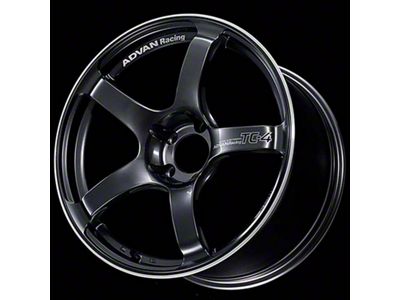 Advan TC4 Gunmetallic Wheel; 16x8; 35mm Offset; 5x114.3mm Bolt Pattern; 73mm Hub Bore