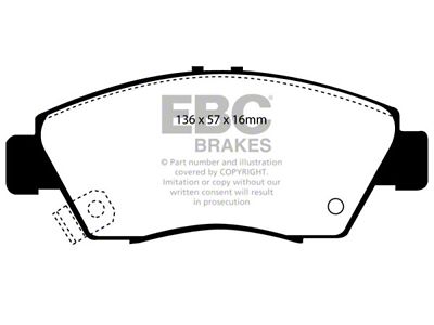 EBC Brakes Redstuff Brake Pad Sets Fronts Only - DP3891C
