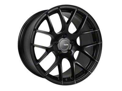 Enkei Raijin Matte Black Wheel; 18x8; 45mm Offset; 5x114.3mm Bolt Pattern; 72.60mm Hub Bore
