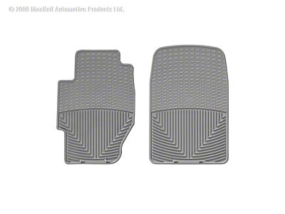 Weathertech 03 Honda Civic Hybrid Front Rubber Mats - Grey - W34GR