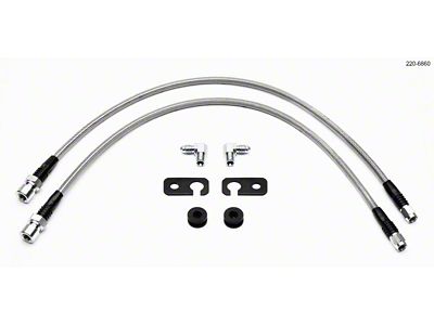 Wilwood Flexline Kit 2002 Acura RSX 5 Lug w/ Forged - 220-6860
