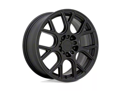 RUFF Drift Matte Black Wheel; 18x8; 38mm Offset