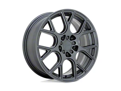 RUFF Drift Gloss Gunmetal Wheel; 18x8; 38mm Offset