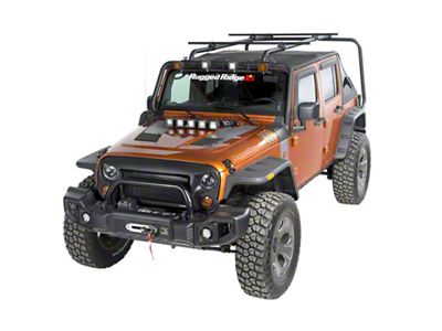 Rugged Ridge 07-18 Jeep Wrangler 4-Door Sherpa Roof Rack Kit - 11703.22