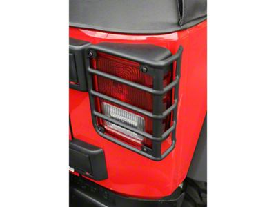 Rugged Ridge 07-18 Jeep Wrangler Black Tail Light Euro Guards - 11226.02
