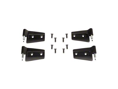 Rugged Ridge 07-18 Jeep Wrangler JK 2-Door Door Hinge Kit - 11202.31