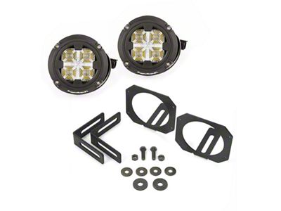 Rugged Ridge 07-18 Jeep Wrangler JK Dual Beam Circular LED - 11232.17