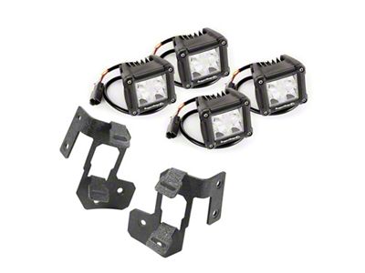 Rugged Ridge 07-18 Jeep Wrangler JK Textured Black Dual Cube - 11232.19