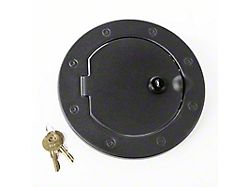 Rugged Ridge 07-18 Jeep Wrangler JK Textured Black Locking Gas - 11229.06