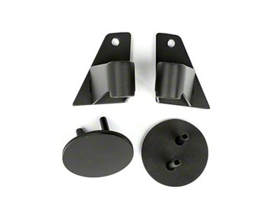 Rugged Ridge 07-18 Jeep Wrangler JK Textured Black Mirror Relocation - 11025.07
