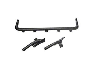 Rugged Ridge 07-18 Jeep Wrangler JK Textured Black Windshield Mount - 11232.21