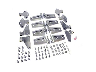Rugged Ridge 07-18 Jeep Wrangler JKU Stainless Steel Door Hinge - 11111.21