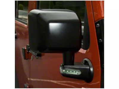 Rugged Ridge 07-18 Jeep Wrangler Right Door Mirror w/ LED - 11002.14