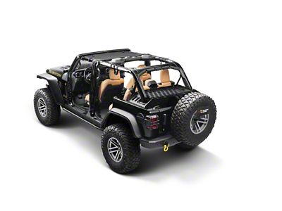 Rugged Ridge 07-21 Wrangler JK/JL 4-Door Interior Storage Rack - 13551.41