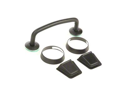 Rugged Ridge 13-18 Jeep Wrangler JK Black Windshield Tie Down - 11201.06
