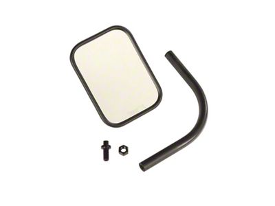 Rugged Ridge 18-20 Jeep Wrangler JL/JT Rectangular Trail Mirror - 11025.24