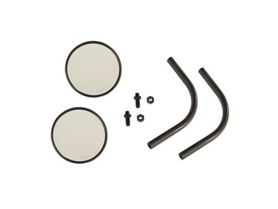 Rugged Ridge 18-20 Jeep Wrangler JL/JT Round Trail Mirror Kit - 11025.25