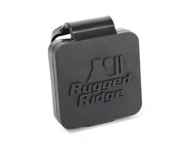 Rugged Ridge 2 Inch Hitch Plug Logo - 11580.26