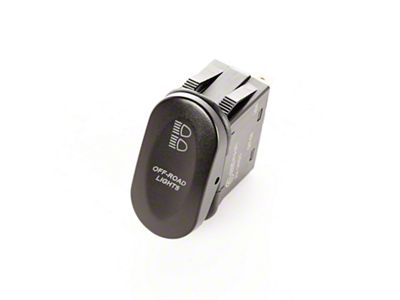 Rugged Ridge 2-Position Rocker Switch Off-Road Lights Amber - 17235.09