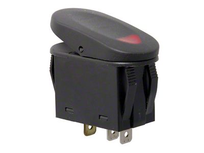 Rugged Ridge 2-Position Rocker Switch Red - 17235.02