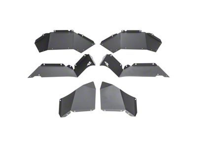 Rugged Ridge 2018+ Jeep Wrangler JL Rear Inner Fender Liners - 11615.62