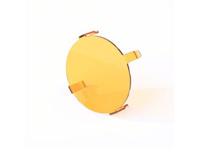 Rugged Ridge 3.5in LED Light Cover Round Amber - 15210.68
