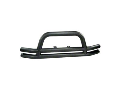 Rugged Ridge 3-In Dbl Tube Front Bumper Black 76-06 CJ - 11561.01