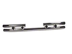 Rugged Ridge 3-In Dbl Tube Rear Bumper SS 87-06 Jeep - 11573.03