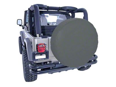 Rugged Ridge 35-36 Inch Tire Cover Black Diamond - 12804.35