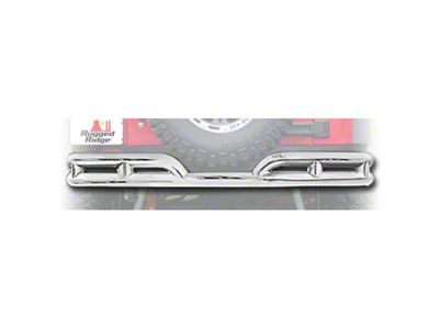 Rugged Ridge 3in Double Rear Tube Bumper 07-18 Jeep Wrangler - 11573.10