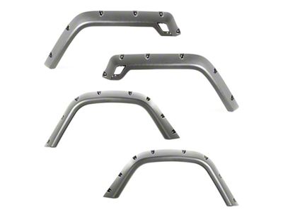Rugged Ridge 4-Piece Fender Flare Kit 97-06 Jeep Wrangler - 11630.30