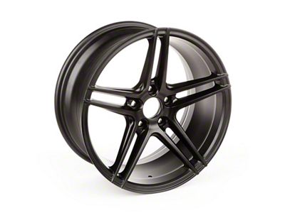 Rugged Ridge TREK 5 Satin Black Wheel; 17x8; 30mm Offset; 5x110mm Bolt Pattern; 71.50mm Hub Bore