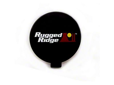 Rugged Ridge 6in Off Road Light Cover Black - 15210.53