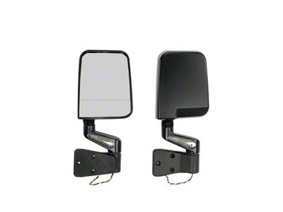 Rugged Ridge 87-02 Jeep Wrangler YJ/TJ Black Dual Focus Door - 11015.02