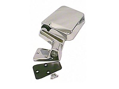 Rugged Ridge 87-02 Jeep Wrangler YJ/TJ Chrome Left Door Mirror - 11010.07
