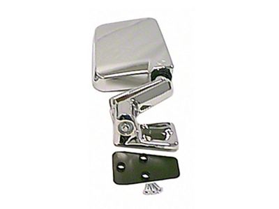 Rugged Ridge 87-02 Jeep Wrangler YJ/TJ Chrome Right Door Mirror - 11010.06
