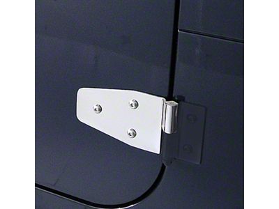 Rugged Ridge 87-06 Jeep Wrangler Stainless Steel Door Hinge Set - 11113.02