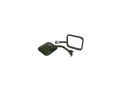 Rugged Ridge 87-95 Jeep Wrangler YJ Black CJ-Style Side Mirror - 11001.07