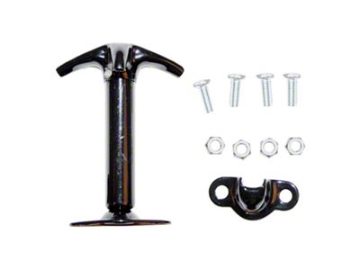 Rugged Ridge 87-95 Jeep Wrangler YJ Black Hood Catch - 11210.03