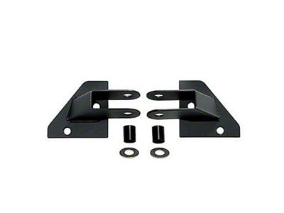 Rugged Ridge 87-95 Jeep Wrangler YJ Black Mirror Relocation Brackets - 11025.01