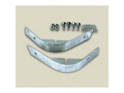 Rugged Ridge 87-95 Jeep Wrangler YJ Stainless Steel Rear Corner - 11110.01