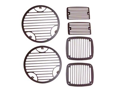 Rugged Ridge 97-06 Jeep Wrangler Billet Stone Guard Set - 11236.21