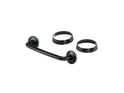 Rugged Ridge 97-06 Jeep Wrangler Black Windshield Tie Down Kit - 11104.03