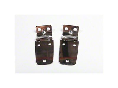 Rugged Ridge 97-06 Jeep Wrangler Stainless Steel Hood Hinges - 11111.02
