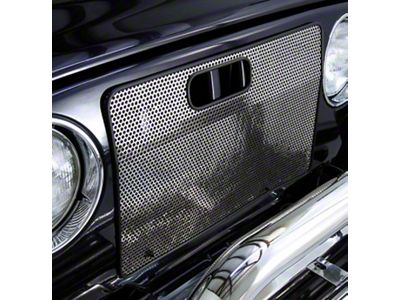 Rugged Ridge 97-06 Jeep Wrangler Stainless Steel Radiator Bug Shield - 11106.03
